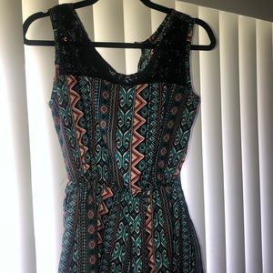 Patterned Romper
